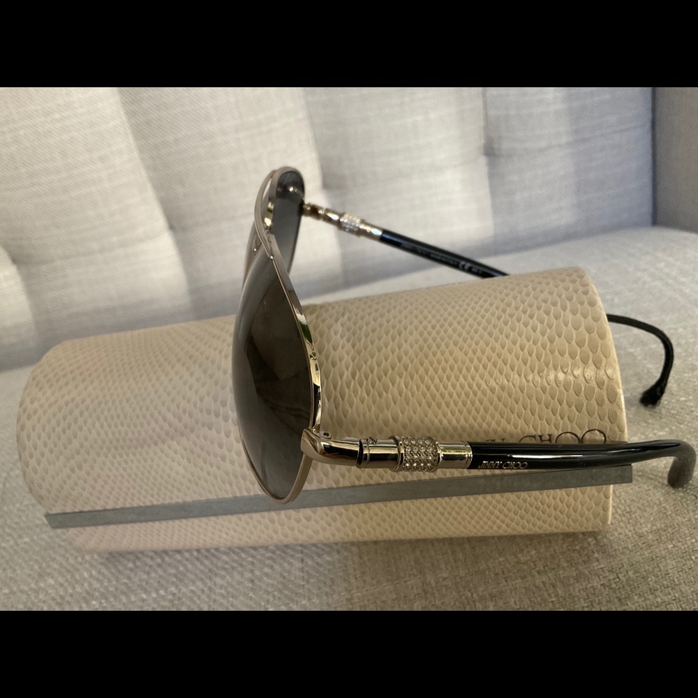 Jimmy Choo Aviator Sunglasses